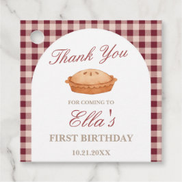 Etiquetas Para Lembrancinhas Cutie Pie Birthday