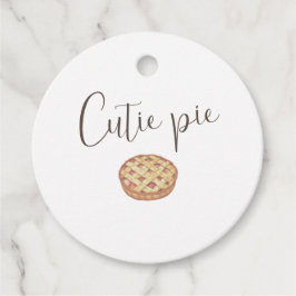 Etiquetas Para Lembrancinhas Cutie Pie Obrigado Tag