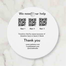 Etiquetas Para Lembrancinhas Dação Coleção de Dons jar adicionar seu nome q r c