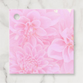 Etiquetas Para Lembrancinhas Dahlias Em Rosa Suave