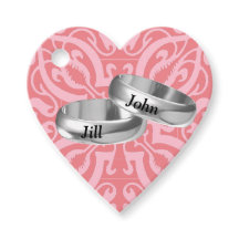 Damasco rosa personalizável