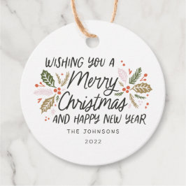 Etiquetas Para Lembrancinhas De/para Vintage Tipo Holly Berry Natal Personaliza