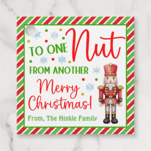 Etiquetas Para Lembrancinhas De Um Nut a Outro Noz-Cracker Natal
