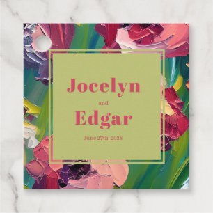 Etiquetas Para Lembrancinhas Deco Groovy Wedding Painting