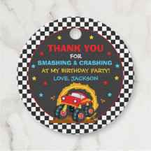 Decoração da Festa de aniversário de Monster Truck