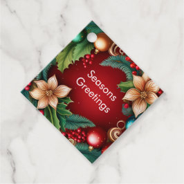 Etiquetas Para Lembrancinhas Decoração de Espíritos de Natal