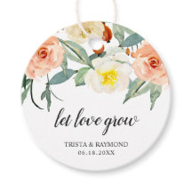 Deixe o Amor Crescer Água-forte Floral Casamento e