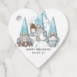 Etiquetas Para Lembrancinhas Deixem nevar os gnomos nórdicos