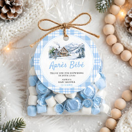 Etiquetas Para Lembrancinhas Depois do Chálete Azul Bébé Inverno Menino Baby Sh