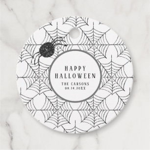 Etiquetas Para Lembrancinhas Desdecoração moderna do Halloween Aranha Negra