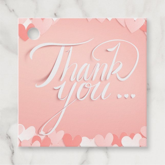 Etiquetas Para Lembrancinhas Design bonito (Frente)