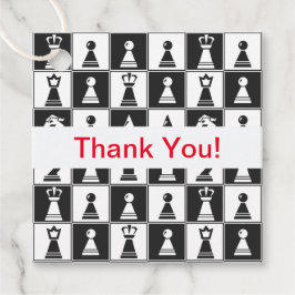 Etiquetas Para Lembrancinhas Design de Peças de Xadrez