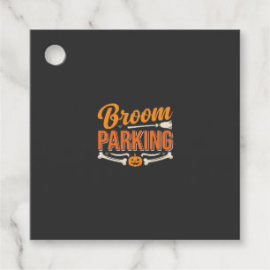 Etiquetas Para Lembrancinhas Design de Vetor de Halloween de Estacionamento de