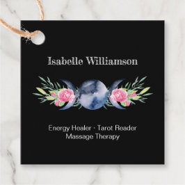 Etiquetas Para Lembrancinhas Deusa Celestial Tripla da Lua Mística Metafísica