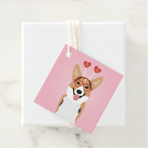Etiquetas Para Lembrancinhas Dia de os namorados Corgi
