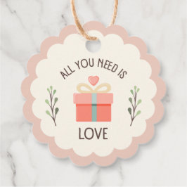 Etiquetas Para Lembrancinhas Dia de os namorados - Tudo que você precisa é amor