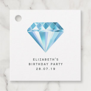 Etiquetas Para Lembrancinhas Diamante e Lace Glitter