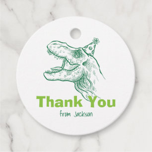 Etiquetas Para Lembrancinhas Dinossauro Aniversário Obrigado Tag