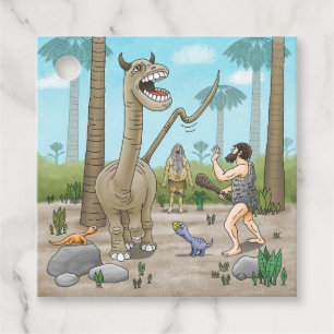 Etiquetas Para Lembrancinhas Dinossauros atendem à idade da pedra