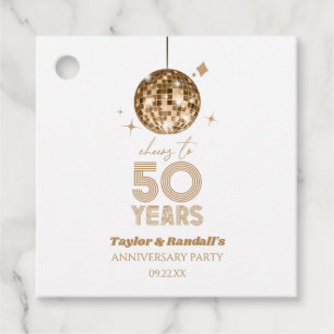 Etiquetas Para Lembrancinhas Disco Anima 50 Anos Festa de Aniversário de Casame