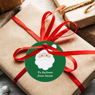 Etiquetas Para Lembrancinhas Do presente de Natal de Papais noeis Personalizado