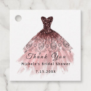Etiquetas Para Lembrancinhas Do que Você Nome Noiva Doce Vestido de Aniversário
