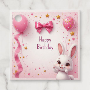Etiquetas Para Lembrancinhas Doce Coelhinho Bebê Aniversário 🐰
