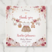 Doce Pequena Abóbora Churrasco de Bebê de Outono