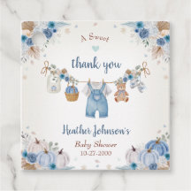 Doce Pequena Abóbora Churrasco de Bebê Outono