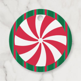 Etiquetas Para Lembrancinhas Doces de hortelã-pimenta de Natal divertida e Rico