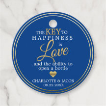 DOURADA Chave de Casamento para a Felicidade é Gar