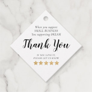 Etiquetas Para Lembrancinhas Douradas estrelas Pequenas empresas Obrigado Marca