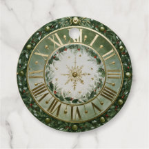 Dourado e Verde Festivo