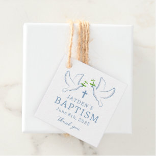 Etiquetas Para Lembrancinhas Dove Blue Boy Baptism Obrigado