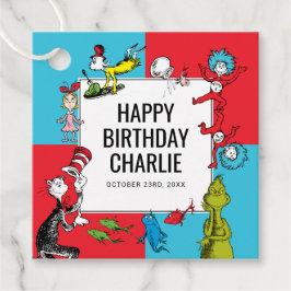 Etiquetas Para Lembrancinhas Dr. Seuss - Personagens | Aniversário Infantil