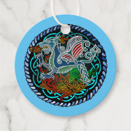 Etiquetas Para Lembrancinhas Dragon celtique