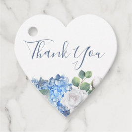 Etiquetas Para Lembrancinhas Dusty Blue Floral Greenery Love Heart Wedding