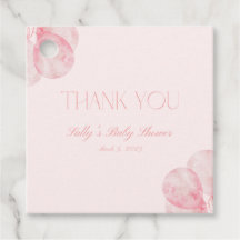 É uma garota cor-de-rosa, Chá de fraldas de balões