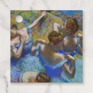 Etiquetas Para Lembrancinhas Edgar Degas - Dançarinos Azuis