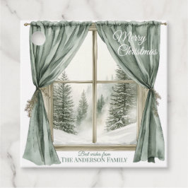 Etiquetas Para Lembrancinhas Elegant Merry Christmas Holiday Tree Favor Tags