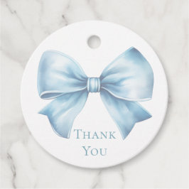 Etiquetas Para Lembrancinhas Elegante Dusty Blue Arco Boy Aniversário Obrigado