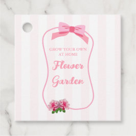 Etiquetas Para Lembrancinhas Elegante Jardim de Flores Única Tira Floral Cultiv