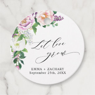 Etiquetas Para Lembrancinhas Elegante Pastel Floral, Lassend Liebe Hochzeit