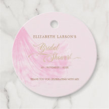 Elegante Vestido de Noiva Rosa Suave para Chá de P