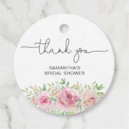 Etiquetas Para Lembrancinhas Elegantes rosas cor de rosa noivado agradecimento