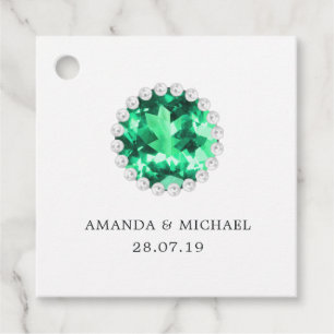 Etiquetas Para Lembrancinhas Emerald e Pearls