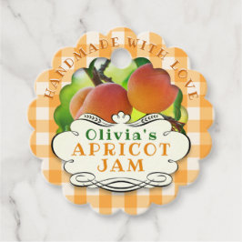 Etiquetas Para Lembrancinhas Emperramento de Apricot artesanal