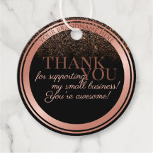 Encapsulamento Classy Black e Rosa Dourado Obrigad