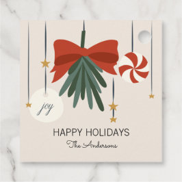 Etiquetas Para Lembrancinhas Enfeites de natal Felizes Feriados