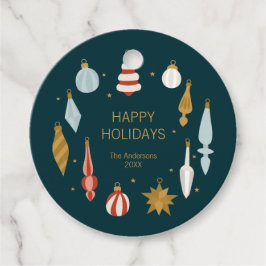 Etiquetas Para Lembrancinhas Enfeites de natal Felizes Feriados